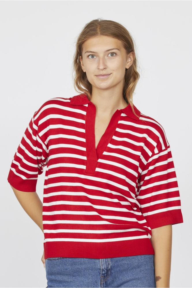 HILVA POLO1 17248 RUBY/CREAM